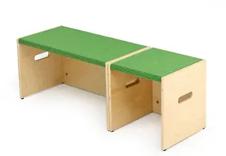 Lekepodie med nisje B66 x D33 cm