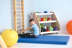 Ribbevegg mini B60 x H200 cm