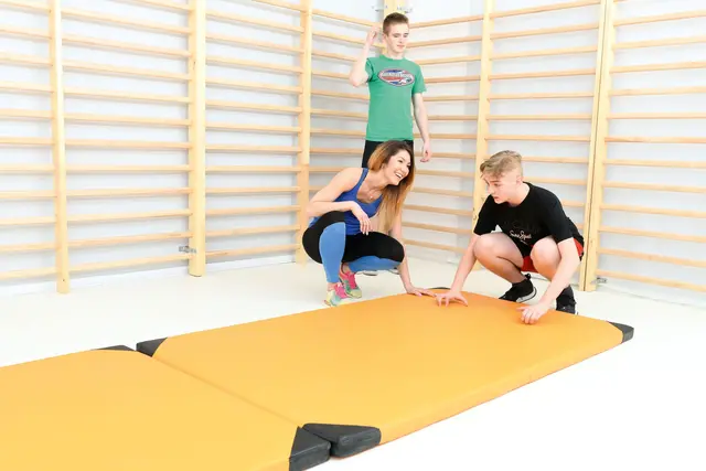 Gymnastikkmatte L200 x B100 x H6 cm 