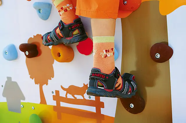 Klatrevegg høst B123 x D2 x H246 cm 