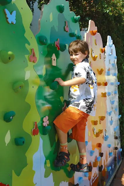 Klatrevegg vinter B123 x D2 x H246 cm 