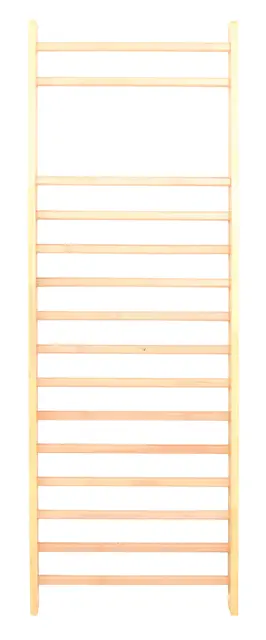 Ribbevegg enkel B90 x H256 cm 