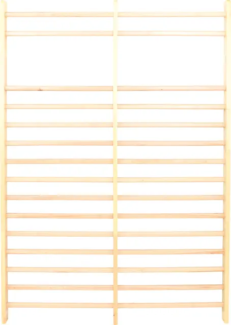 Ribbevegg dobbel B180 x H256 cm 