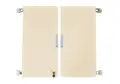 Quadro l&#229;sbare d&#248;rer beige B37 x H74 cm, 1 par til 4-roms skap 180&#176;
