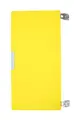 Quadro stor d&#248;r til skillevegg gul B37 x H75 cm, 180&#176;