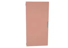 Quadro stor dør til yttervegg lakserosa B37 x H75 cm, 180°