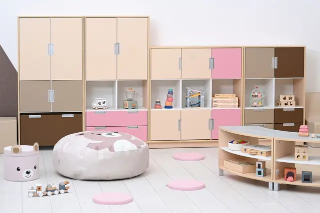 Quadro liten dør til skillevegg hvit B37 x H37 cm, 180° 