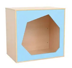 Quadro hulehus bl&#229; B90 x D60 x H86 cm