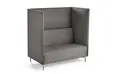 Cube sofa 2-seter Silvertex Gr&#229;