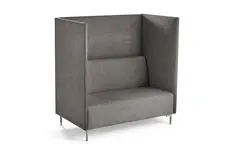 Cube sofa 2-seter Silvertex Gr&#229;