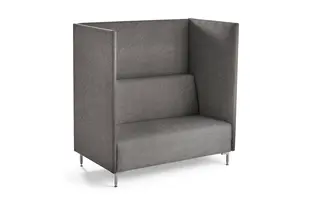 Cube sofa 2-seter Silvertex Grå