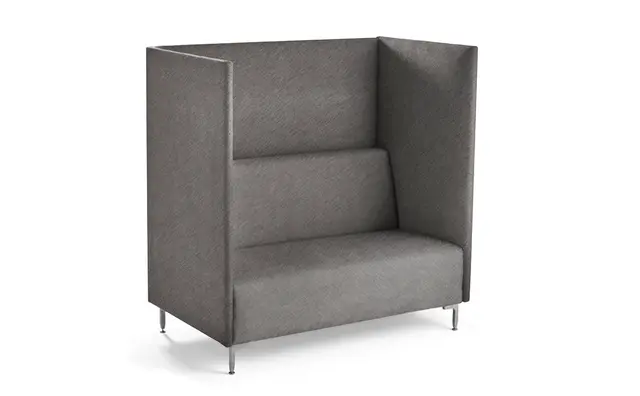 Cube sofa 2-seter Silvertex Grå 