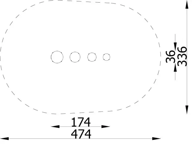 Drums musikkinstrument L93 x B32 x H69 cm 
