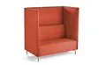 Cube sofa 2-seter Silvertex Oransje