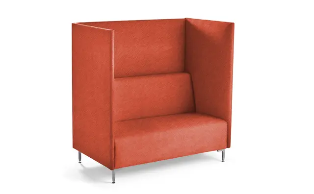 Cube sofa 2-seter Silvertex Oransje 