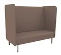 Relax høy 3 seter lys brun B151 x D81 x H133 cm