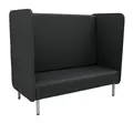 Relax høy 3 seter mørk grå B151 x D81 x H133 cm