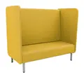 Relax høy 3 seter okergul B151 x D81 x H133 cm
