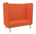Relax høy 2 seter oransje B130 x D81 x H133 cm