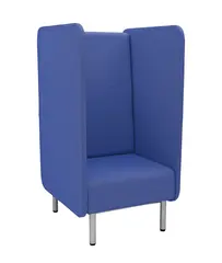 Relax høy 1 seter blå B68 x D81 x H133 cm