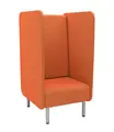 Relax høy 1 seter oransje B68 x D81 x H133 cm