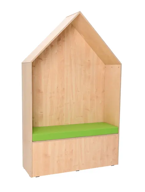 Loungehus limegrønn B117 x D46 x H188 cm 