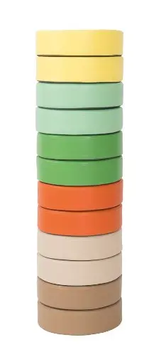 Milla sitteputer natur Ø30 x H8 cm, 12 stk 