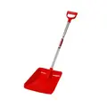 Snøspade med metallskaft H71 cm