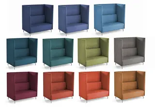 Cube sofa 2-seter B140 x D84 x H145 cm