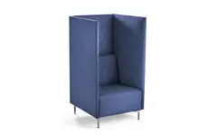 Cube stol Silvertex M&#248;rk bl&#229;