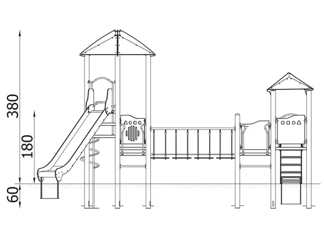 Lekeapparat Castel Tower 9 