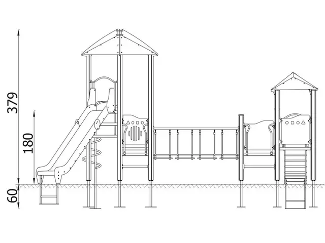 Lekeapparat Castel Tower 9 