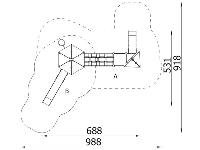 Lekeapparat Castel Tower 9 