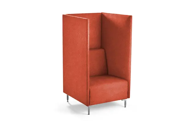 Cube stol Silvertex Oransje 