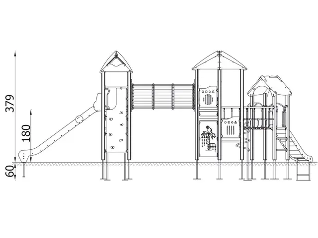 Lekeapparat Castle Tower 14 