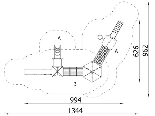 Lekeapparat Castle Tower 14 