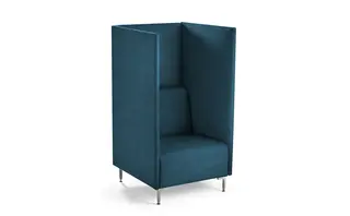 Cube stol Silvertex Petrol