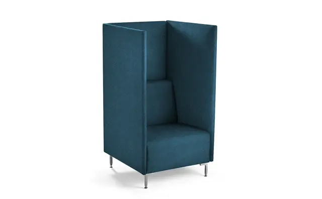 Cube stol Silvertex Petrol 