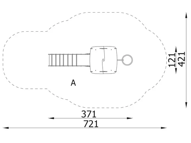 Lekeapparat Tower 5 L430 x B125 x H330 cm 
