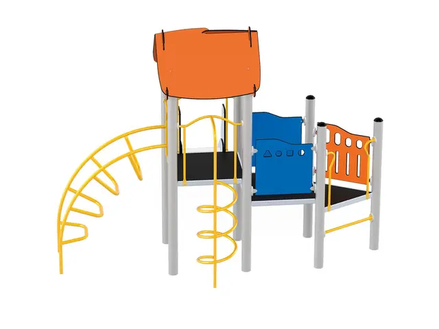 Orbis lekeapparat tårn 11 L371 x B394 x H295 cm 