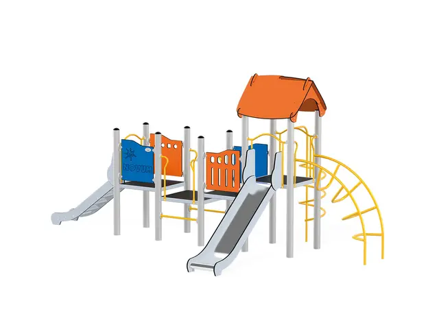 Orbis lekeapparat tårn 12 L371 x B647 x H295 cm 