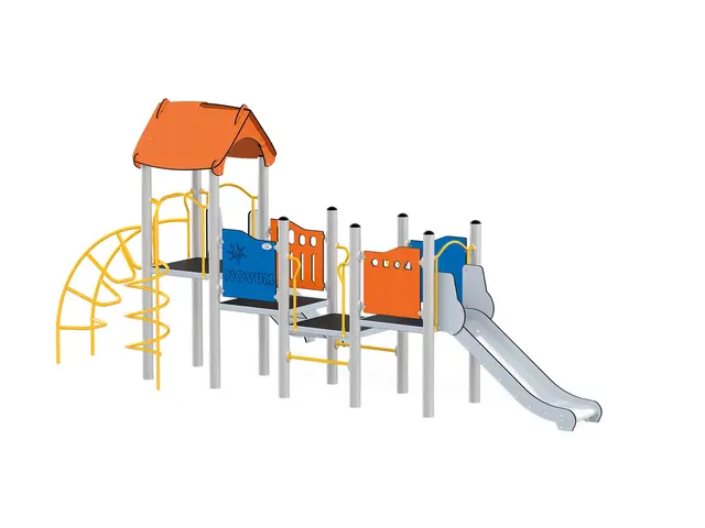 Orbis lekeapparat tårn 12 L371 x B647 x H295 cm 