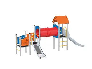 Orbis lekeapparat tårn 14 L659 x B263 x H310 cm