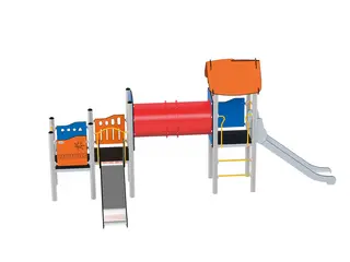 Orbis lekeapparat tårn 14 L659 x B263 x H310 cm