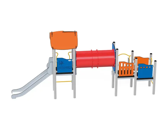 Orbis lekeapparat tårn 14 L659 x B263 x H310 cm 