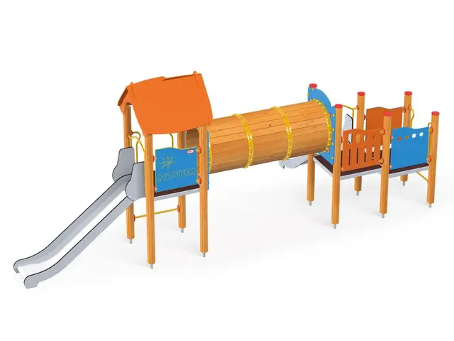 Lekeapparat Tower 14 L745 x B280 x H330 cm 