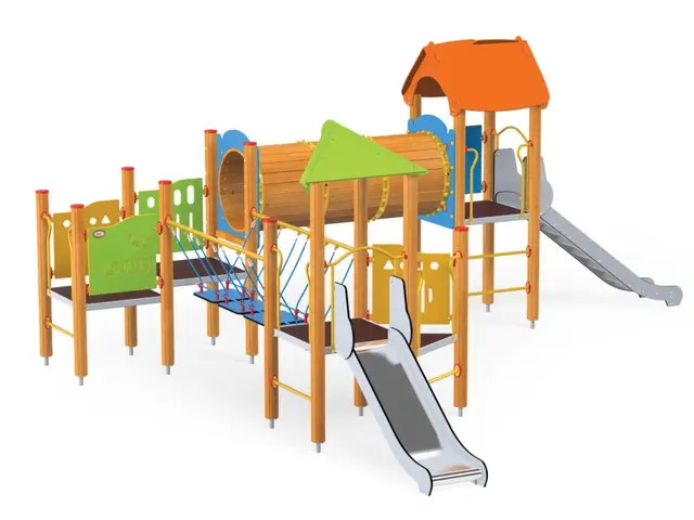 Lekeapparat Tower 15 L745 x B570 x H330 cm 