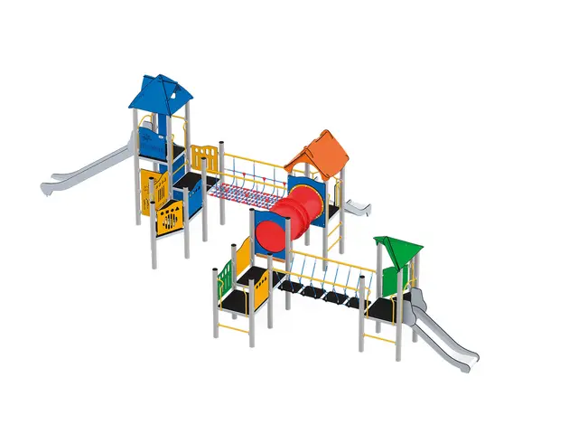 Lekeapparat Tower 20 L1275 x B745 x H390 cm 