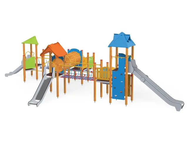 Lekeapparat Tower 20 L1275 x B745 x H390 cm 