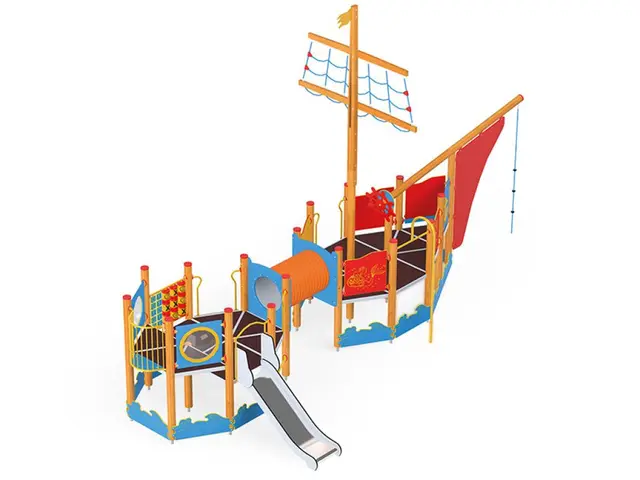 Dias' skip L859 x B391 x H550 cm 